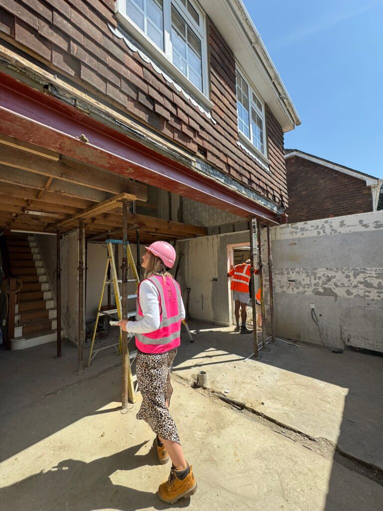 presence & co on site at a development project in tunbridge wells