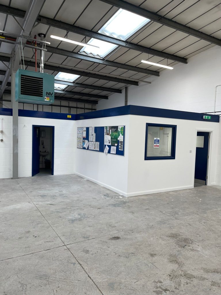 Cat A fit out Tunbridge Wells Commercial work project Workshop reno